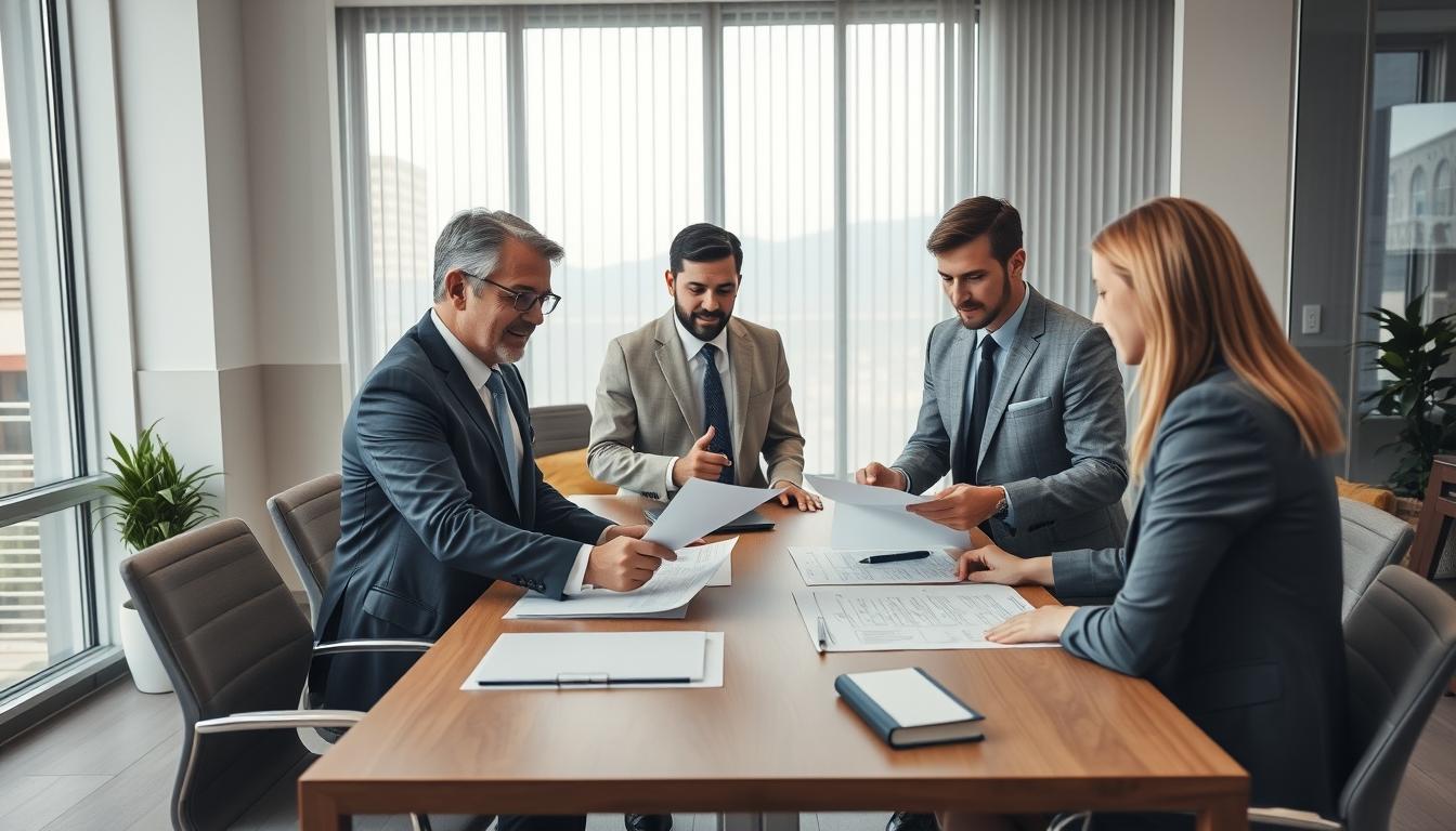 Business contract documents